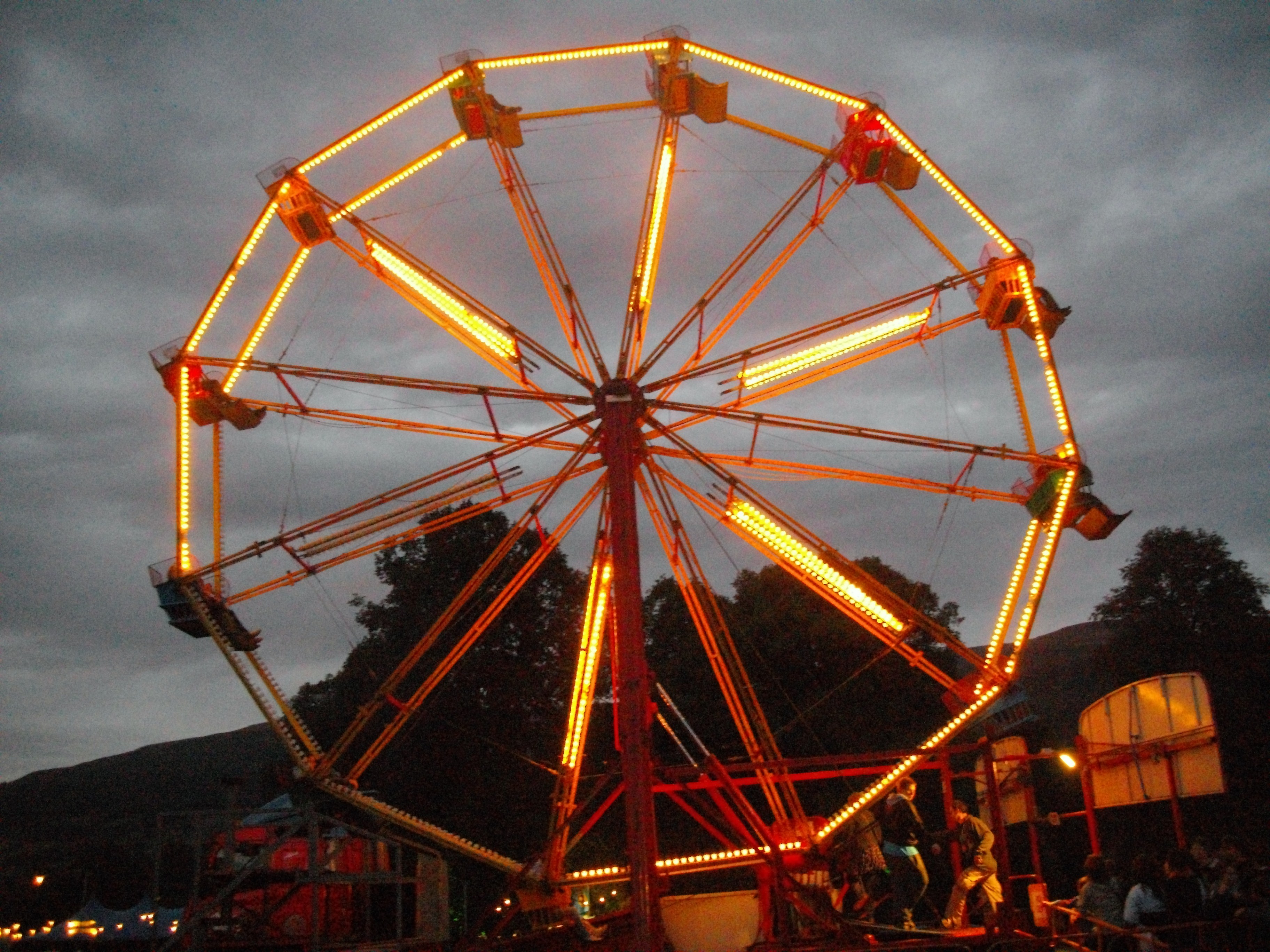 Ferris Wheel at the Green Man Festival 2011